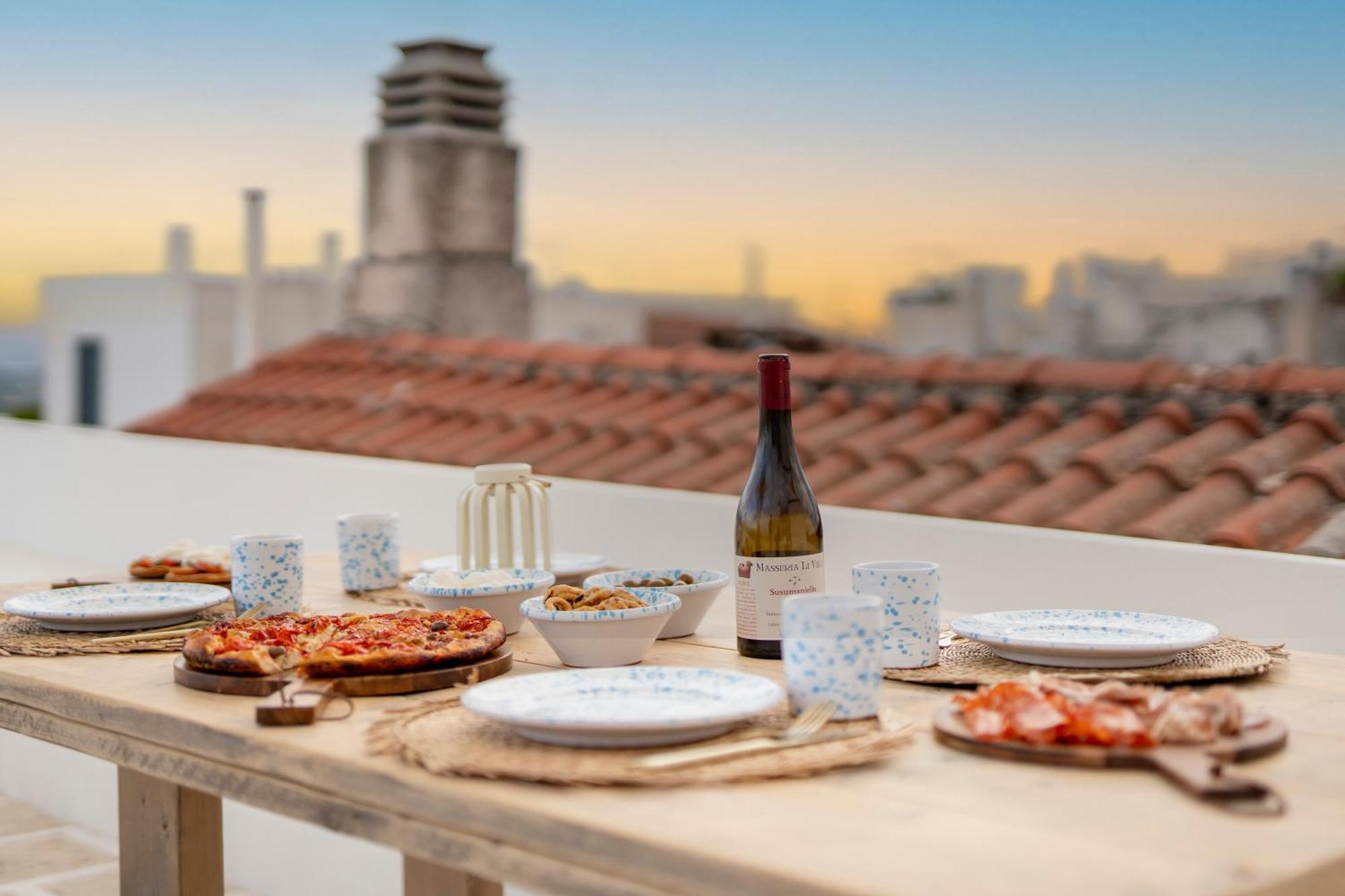 Casa U Burie, Casa Design Con Terrazza Panoramica E Jacuzzi Lejlighed Cisternino Eksteriør billede